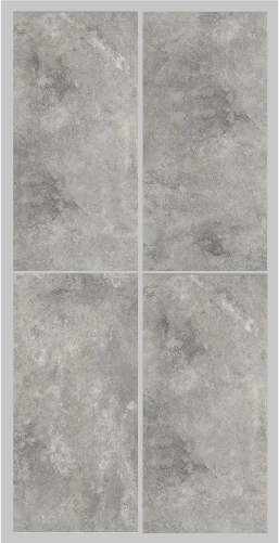 Matētas flīzes LUCE DI CEMENTO CARVING, 60x120 cm, DG